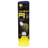 F1 Ti Yellow badmintonové loptičky modrá balenie tuba 6 ks