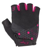 Betty cyklistické rukavice čierna-ružová veľkosť oblečenia L