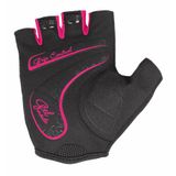 Betty cyklistické rukavice čierna-ružová veľkosť oblečenia L