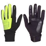 Skin WS+ športové rukavice čierna-žltá fluo veľkosť oblečenia S