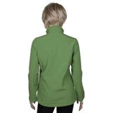 SBD-2 dámska softshellová bunda zelená sv. veľkosť oblečenia S