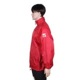 Italia šustiaková bunda červená veľkosť oblečenia XXS