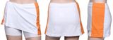 SK-01 dámska sukňa biela-oranžová veľkosť oblečenia 140