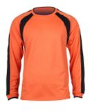 Chelsea dres s dlhými rukávmi oranžová veľkosť oblečenia XL