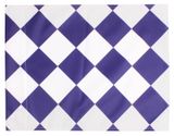 Rohová zástavka látka modro-biela varianta 30694