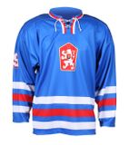 Replika ČSSR 1976 hokejový dres modrá veľkosť oblečenia L