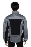 Ski Windproof softshelová bunda šedá-čierna veľkosť oblečenia S