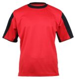 Dynamo dres s krátkými rukávmi červená veľkosť oblečenia 140