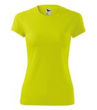 Fantasy dámske tričko žltá neón veľkosť oblečenia S