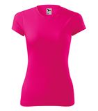 Fantasy dámske tričko ružová neon veľkosť oblečenia XL