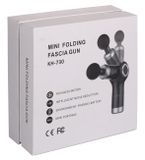 Massage Gun Mini vibračná masážna pištoľ čierna varianta 40356