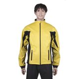Ski Windproof softshelová bunda žltá-čierna veľkosť oblečenia S
