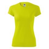 Fantasy dámske tričko žltá neón veľkosť oblečenia S