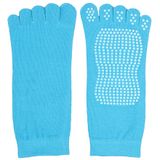 Grippy S1 ponožky na jogu, prstové modrá varianta 35963