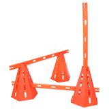Hex Cone kužeľ s otvormi oranžová výška / šírka 32 cm