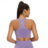 Yoga Rate podprsenka na cvičenie fialová veľkosť oblečenia S