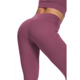 Yoga Sporty Long dámske legíny červená veľkosť oblečenia S