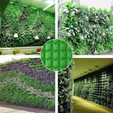 Horizontal Grow Bag 6 textilné kvetináče na stenu zelená balenie 1 ks