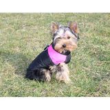 Vest Doggie kabátik pre psov ružová veľkosť oblečenia S