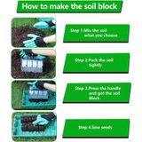 Soil Blocker nástroj na výsadbu semien balenie 1 ks