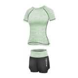 Runner Short 2W fitness set zelená veľkosť oblečenia S