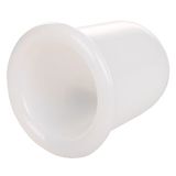 Cups Extra masážne silikonové baňky biela balenie 1 ks