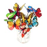 Butterfly záhradné dekorácie 50 ks balenie 1 sada