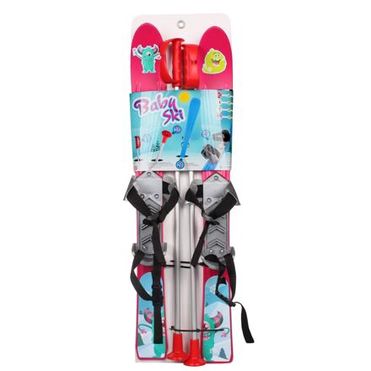 Baby Ski 90 detské mini lyže ružová balenie 1 ks