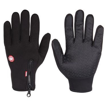 Bike Touch športové rukavice čierna veľkosť oblečenia S
