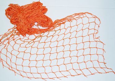 Dekoračná sieť 1x5m, 10cm oko, 2mm oranžová