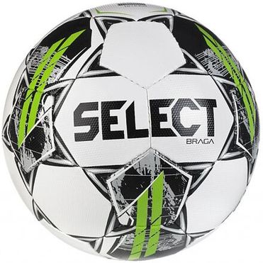 FB Braga futbalová lopta biela-sivá veľkosť plopty č. 5