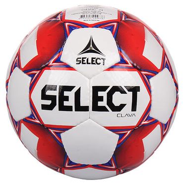 FB Clava futbalová lopta biela-červená veľkosť plopty č. 4