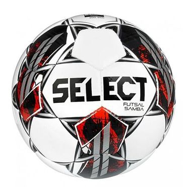 FB Futsal Samba futsalová lopta biela-strieborná veľkosť plopty č. 4