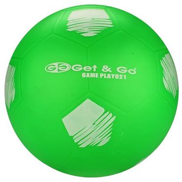 Football Game 21 gumová lopta zelená balenie 1 ks