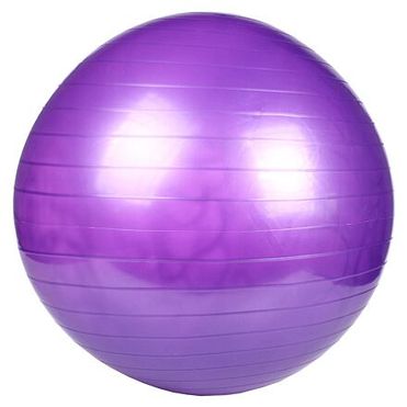 Gymball 75 gymnastická lopta fialová balenie 1 ks