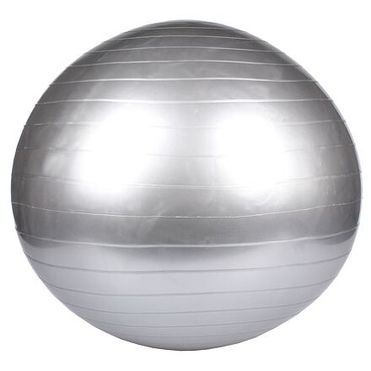 Gymball 75 gymnastická lopta sivá balenie 1 ks