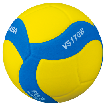 MIKASA VS170W Volejbalová lopta YBL žlto-modrá