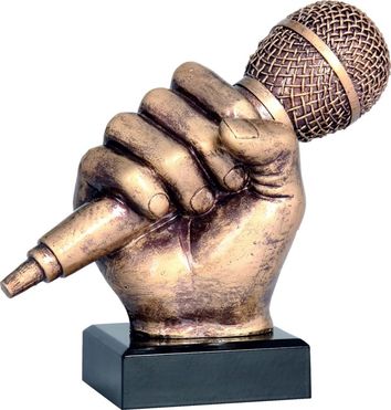 Mikrofón figúrka 14 cm
