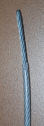 Oceľové lano 3/4 mm obal PVC