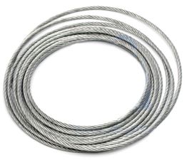 Oceľové lano 4/5 mm obal PVC