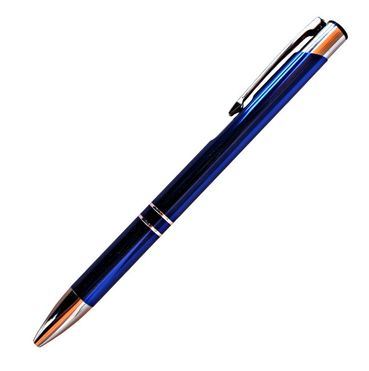 OLEG Guľôčkové pero neonovo modré 25