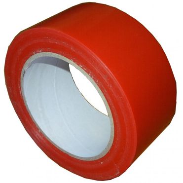 Podlahová páska PVC červená
