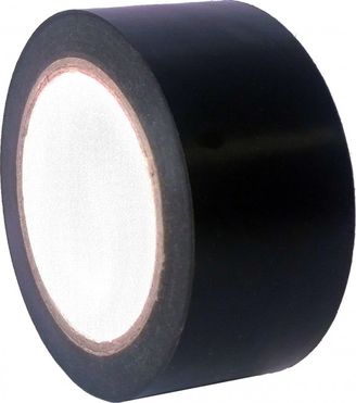 Podlahová páska PVC čierna