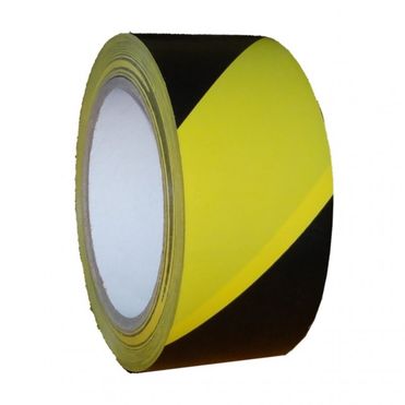 Podlahová páska PVC žlto-čierna