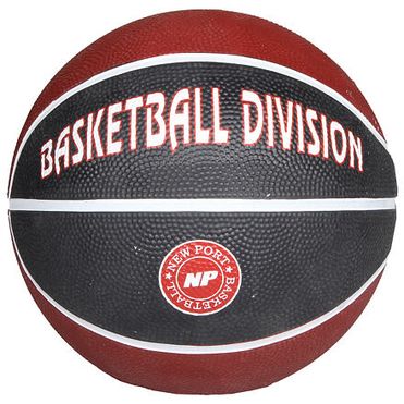 Print Mini basketbalová lopta hnedá veľkosť plopty č. 3