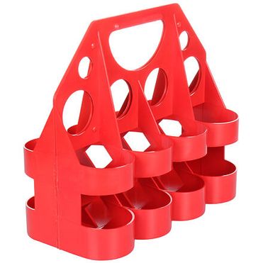 Rack Standard plastový nosič fliaš červená varianta 16456