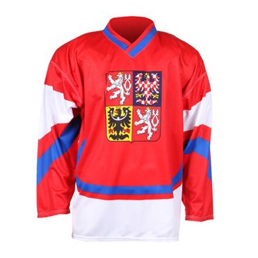 Replika ČR 2011 hokejový dres červená veľkosť oblečenia S
