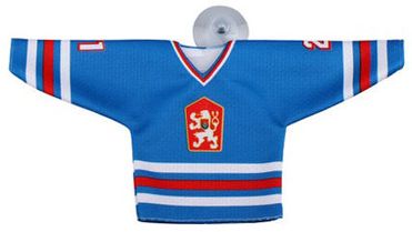 Replika ČSSR 1976 hokejový minidres modrá varianta 14958