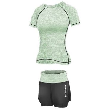 Runner Short 2W fitness set zelená veľkosť oblečenia S