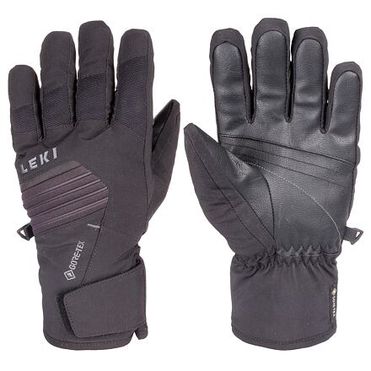 Spox GTX lyžiarske rukavice čierna veľkosť oblečenia č. 8